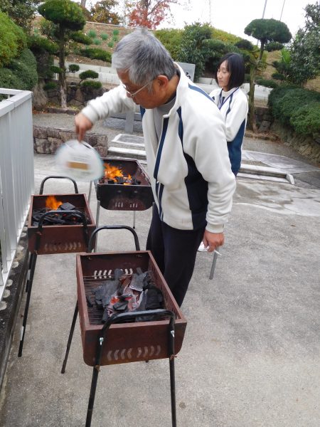 美味しい焼き芋を焼きました 社会福祉法人 嘉舟会 いなば荘